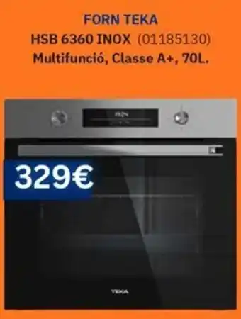 Teka forn hsb 6360 inox