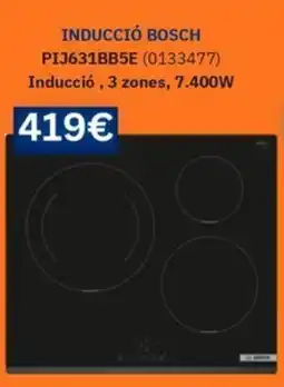 Master Cadena Inducción Bosch PIJ631BB5E oferta