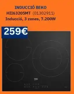 Master Cadena Inducción Beko HII63205MT oferta