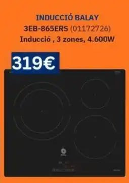 Master Cadena Inducción Balay 3eb-865ers oferta