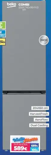 Electrocash beko combi bsrcne416hxb oferta