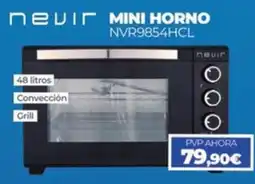 Electrocash nevir mini horno nvr9854hcl oferta