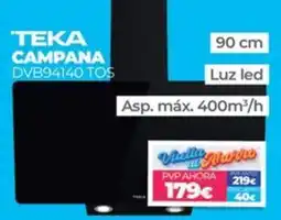 Electrocash Teka campana dvb94140 tos oferta