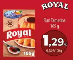 Spar Tenerife Royal flan tamatina oferta
