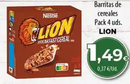 Spar Tenerife Lion breakfast cereal bar oferta