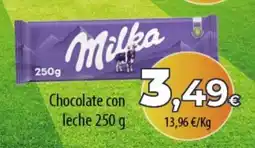 Spar Tenerife Milka chocolate con leche oferta