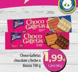 Spar Tenerife Tirma Choco Galletas oferta
