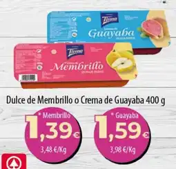 Spar Tenerife Tirma Dulce de Membrillo o Crema de Guayaba oferta