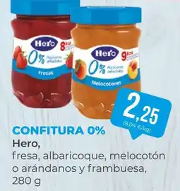 SPAR Gran Canaria Hero confitura 0% oferta