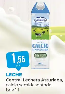 SPAR Gran Canaria Central Lechera Asturiana leche calcio semidesnatada oferta
