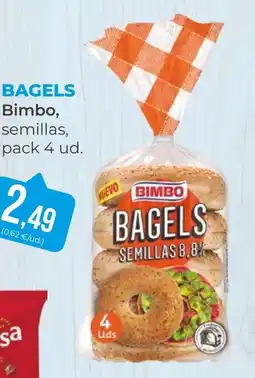 SPAR Gran Canaria Bimbo bagels semillas oferta