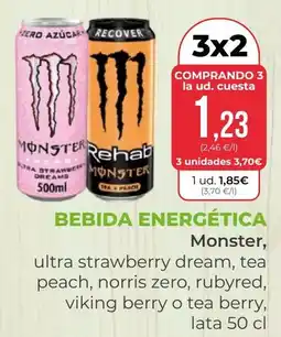 SPAR Gran Canaria Monster bebida energética oferta