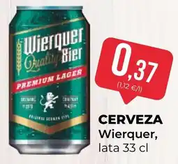 SPAR Gran Canaria Wierquer cerveza oferta