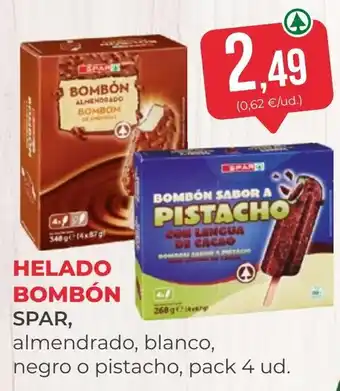 SPAR Gran Canaria spar helado bombon oferta