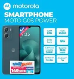 Electrocash motorola smartphone moto g06 power oferta