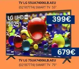 Master Cadena LG UHD AI 55" 2025 oferta