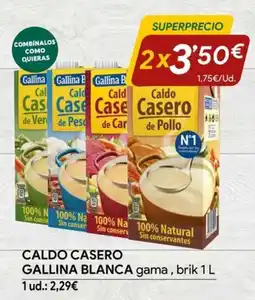 Minymas Gallina blanca caldo casero oferta