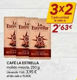 Minymas Café la estrella molido mezcla oferta