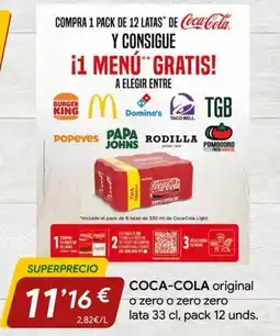 Minymas Coca-Cola original oferta