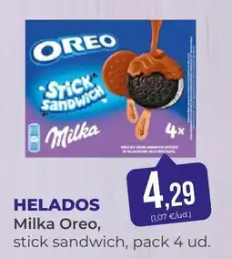 SPAR Gran Canaria Milka Oreo stick sandwich oferta