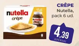 SPAR Gran Canaria nutella crêpe oferta