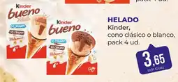 SPAR Gran Canaria Kinder bueno oferta