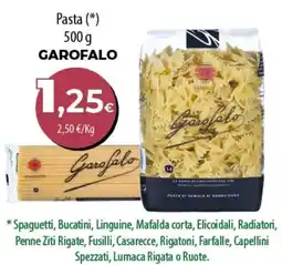 Spar Tenerife Garofalo pasta oferta