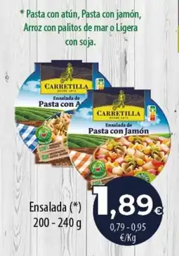Spar Tenerife Carretilla ensalada de pasta con jamón oferta