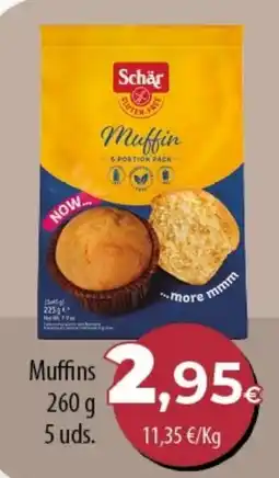 Spar Tenerife Schär Muffin oferta