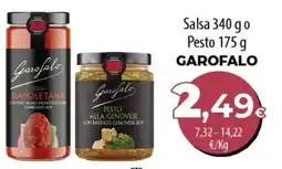 Spar Tenerife Garofalo salsa 340 g o pesto 175 g oferta