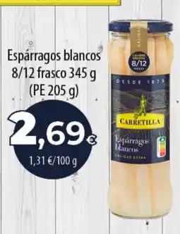 Spar Tenerife Carretilla espárragos blancos oferta