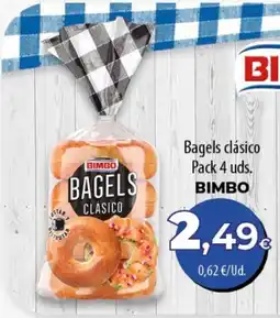 Spar Tenerife Bimbo bagels clásico oferta