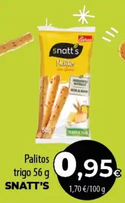 Spar Tenerife snatt's palitos trigo oferta