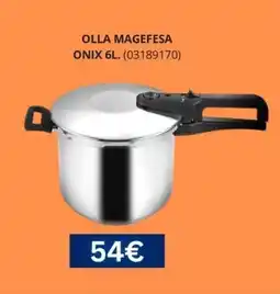 Master Cadena Magefesa olla onix 6l oferta