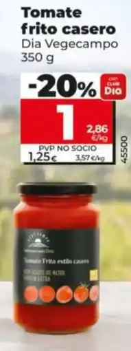 Dia Fresh Dia Vegecampo Tomate frito casero oferta