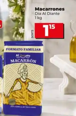 Dia Fresh Dia Al Diante Macarrones oferta
