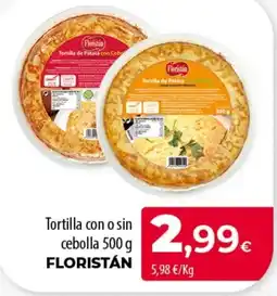 Spar Tenerife Floristán tortilla con o sin cebolla oferta
