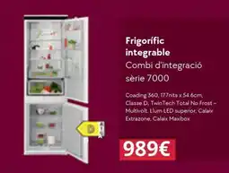 Master Cadena Frigorífic integrable Combi d'integració sèrie 7000 oferta
