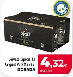 Spar Tenerife Dorada cerveza especial la original oferta