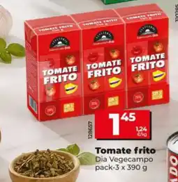 Dia Fresh Dia Vegecampo tomate frito oferta