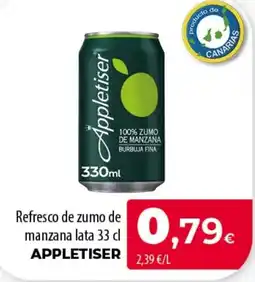 Spar Tenerife Appletiser refresco de zumo de manzana oferta