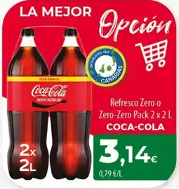 Spar Tenerife Coca-Cola Refresco Zero o Zero-Zero oferta