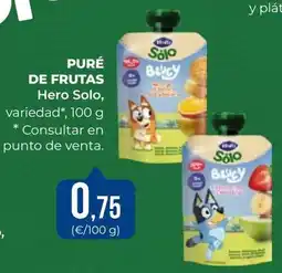 SPAR Gran Canaria Hero Solo Puré de Frutas oferta