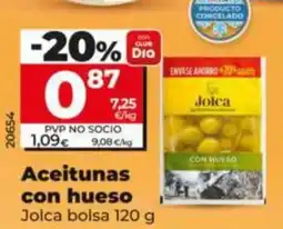 Dia Fresh Jolca aceitunas con hueso oferta