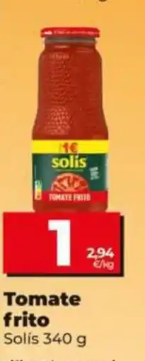Dia Fresh Solís tomate frito oferta