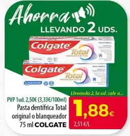 Spar Tenerife Colgate pasta dentífrica total oferta