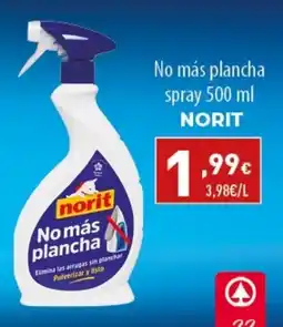 Spar Tenerife norit no más plancha oferta