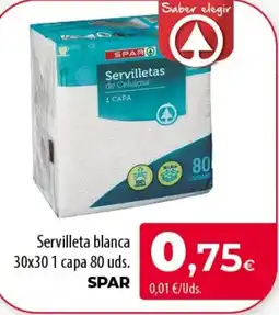 Spar Tenerife SPAR servilletas de celulosa oferta