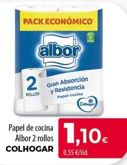 Spar Tenerife Albor papel cocina 2 rollos oferta