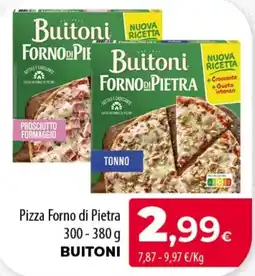 Spar Tenerife Buitoni pizza forno di pietra tonno oferta